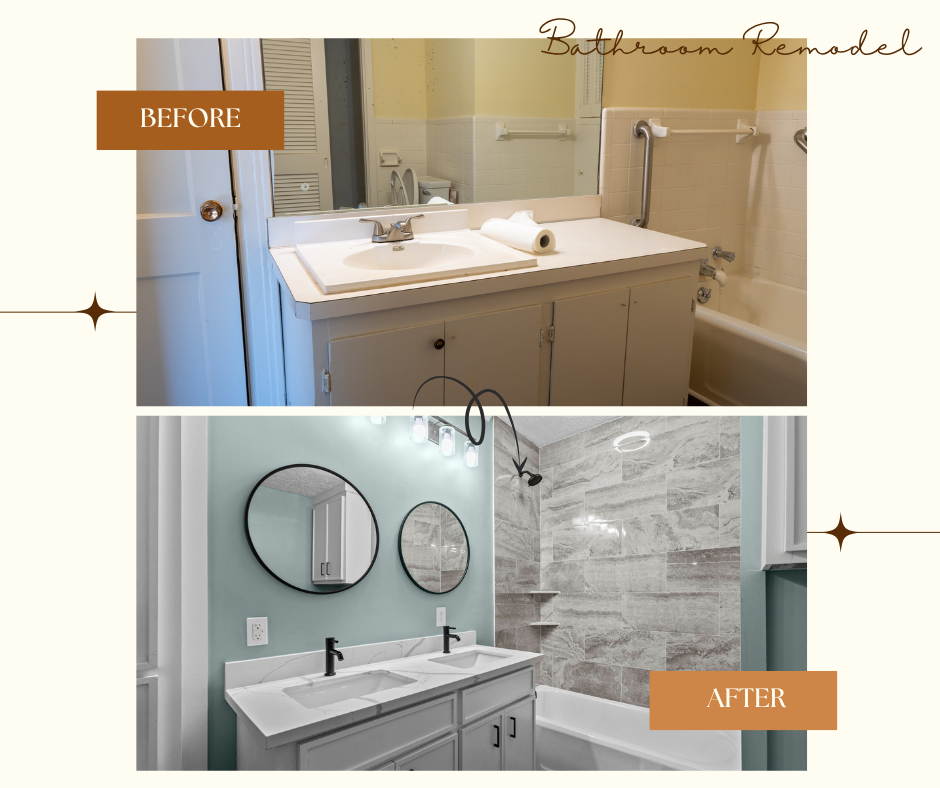 Bathroom Renovation - Before and After